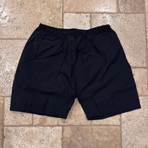 Yeezy Kanye West SH-01 04 Black Nylon Blank Shorts size 2